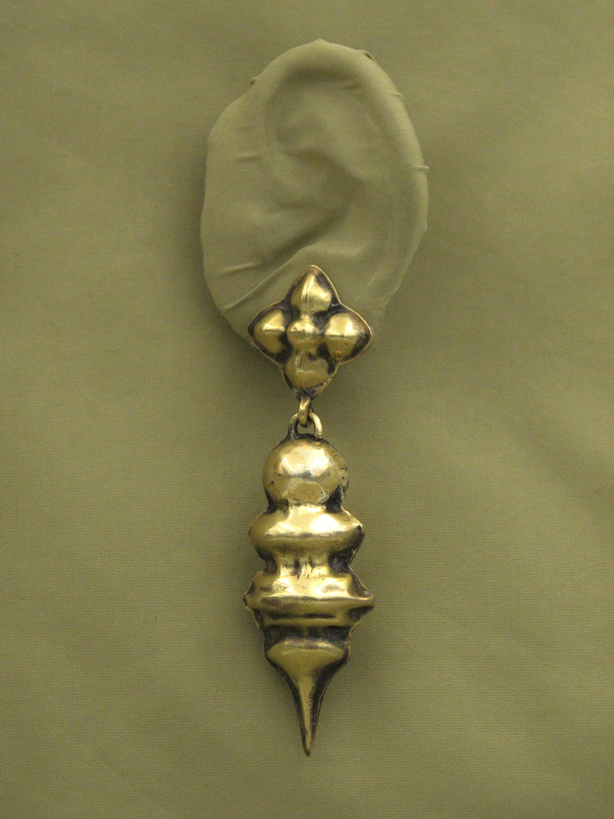 Pendulum Earring (Brass)