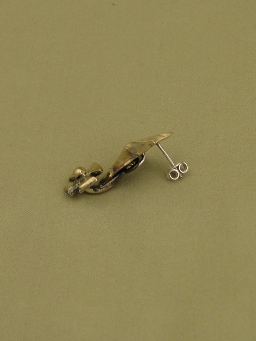 Superstar Earring (brass)