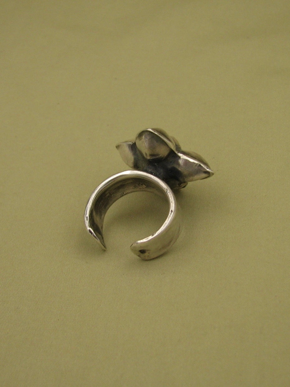 Flower Ring (Silver)