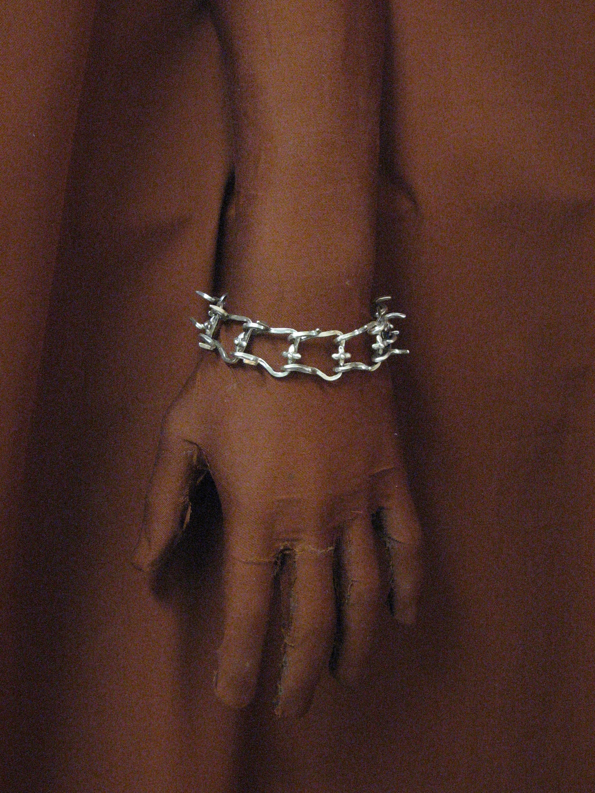 Crown of Thorns Bracelet (Silver)