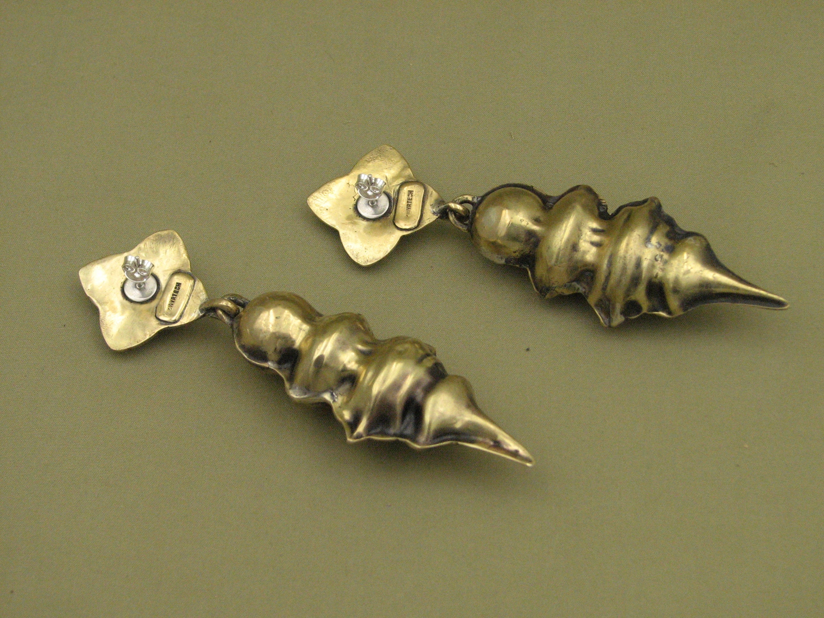 Pendulum Earring (Brass)