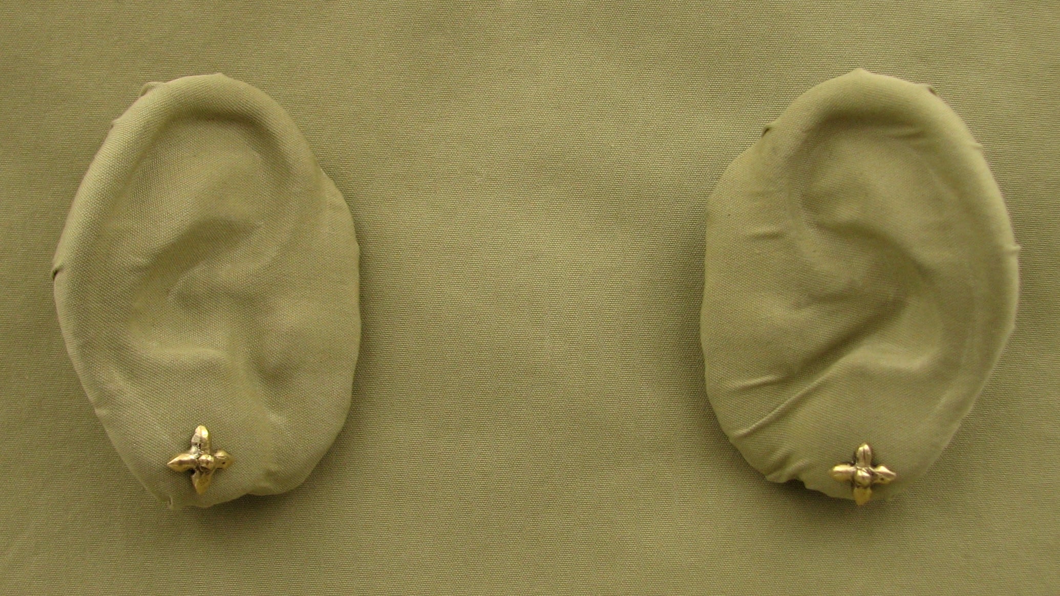Flower Earrings (Brass)