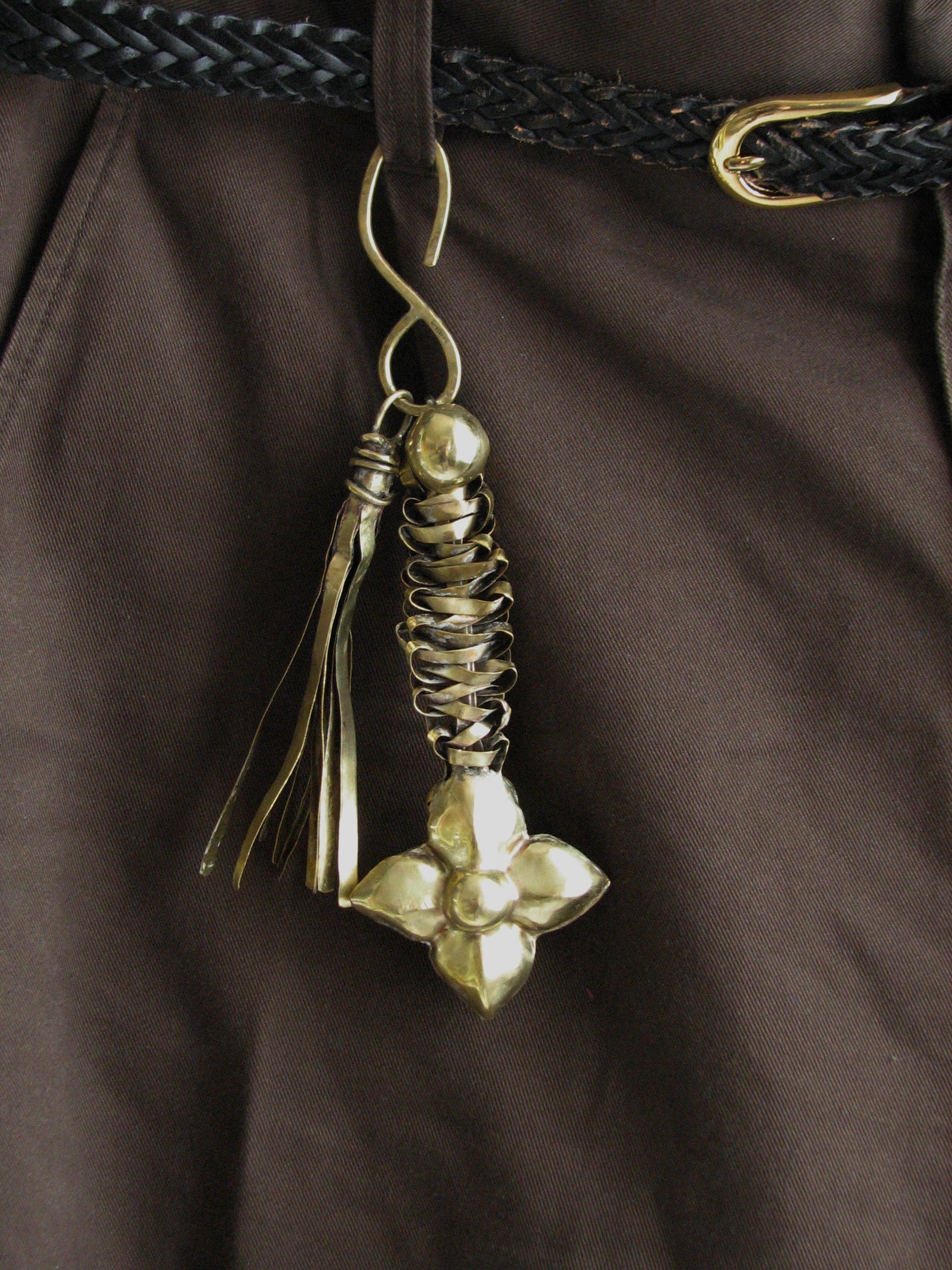 Woven Flower Charm