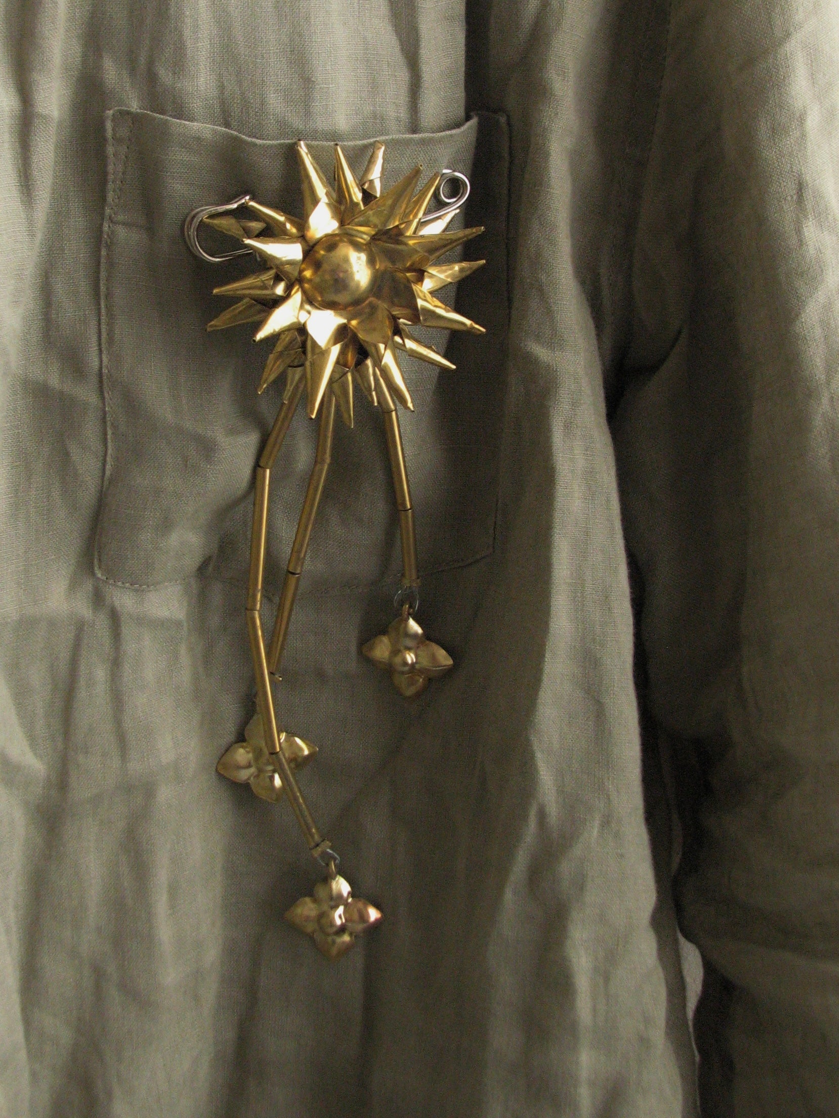 Lucky Pająk Brooch